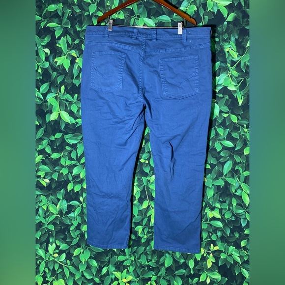 DXL True Nation Jeans Men's Size 46/30 Athletic Fit Stretch Cobalt Blue - Picture 4 of 8